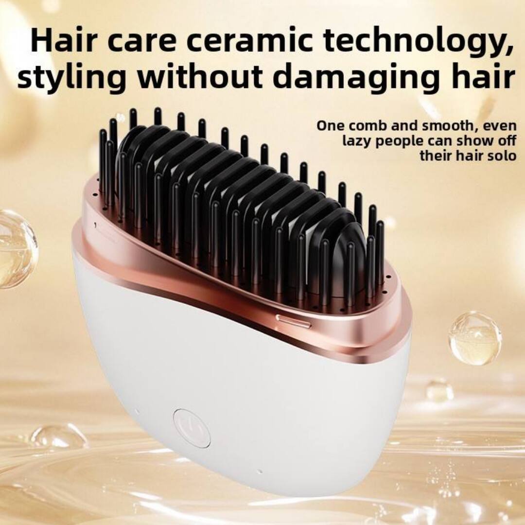 Hair care ceramic technology, styling without damaging hair

One comb and smooth, even lazy people can show off their hair solo
