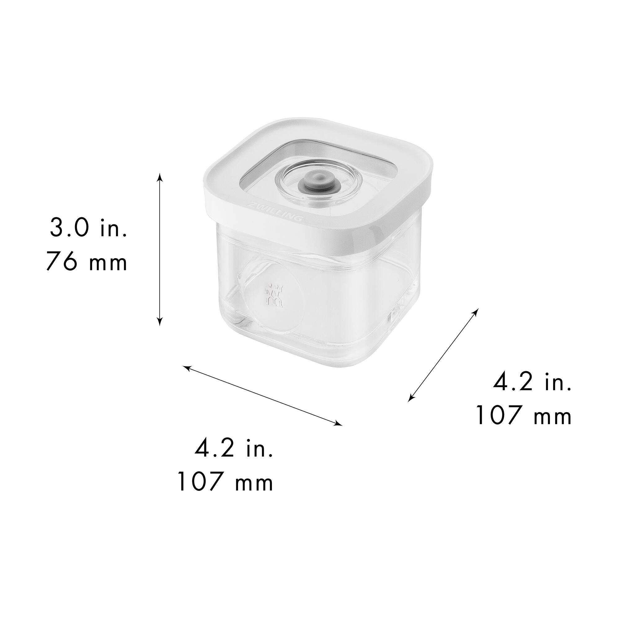 3.0 in. 76 mm  
ZWILLING  
4.2 in. 107 mm  
4.2 in. 107 mm