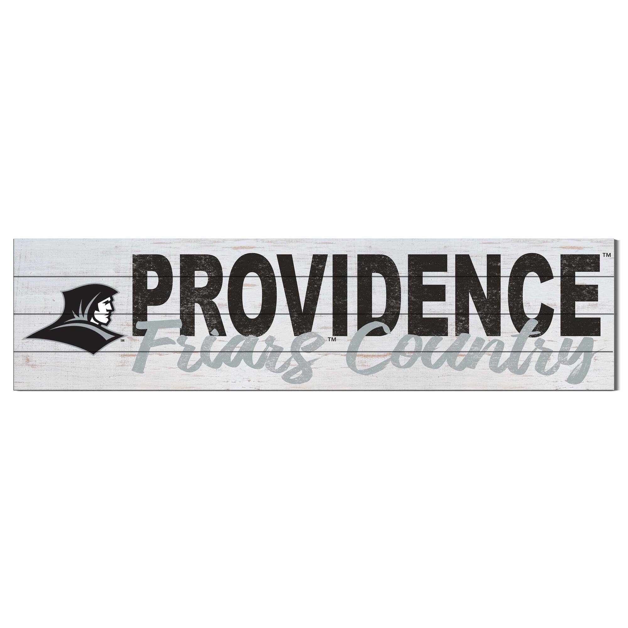 Providence Friars 40'' x 10'' Logo Sign