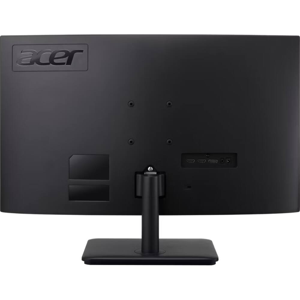 Back. Acer - Nitro ED0 ED270R 27" LED Monitor UM.HE0AA.H01 - Black.