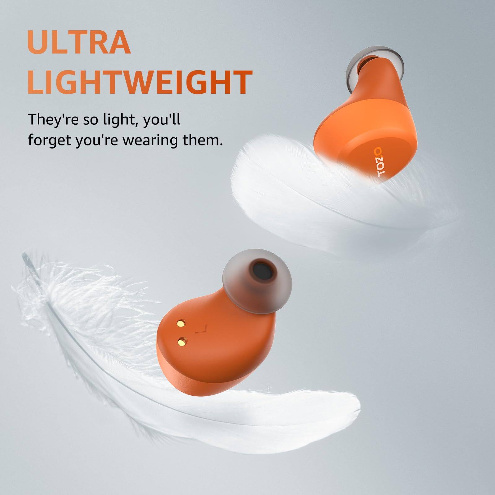 ULTRA LIGHTWEIGHT  
They're so light, you'll forget you're wearing them.  
TOZO