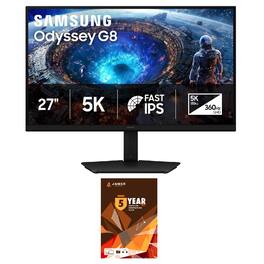 Samsung - LS27HG802EFXZA Gaming Monitor with 5 Year Amber Protection (2026) - Black
