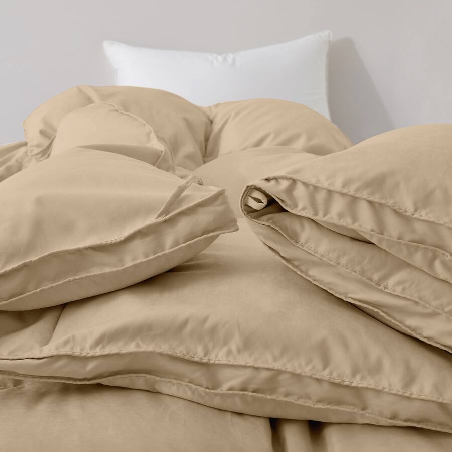 Peace Nest White Goose Down Feather Fiber Comforter Heavyweight Duvet peace-nest-white-goose-down-feather-fiber-comforter-heavyweight-duvet