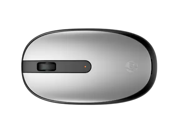 Front. HP - HP 240 Pike Silver Bluetooth Mouse - Pike Silver.