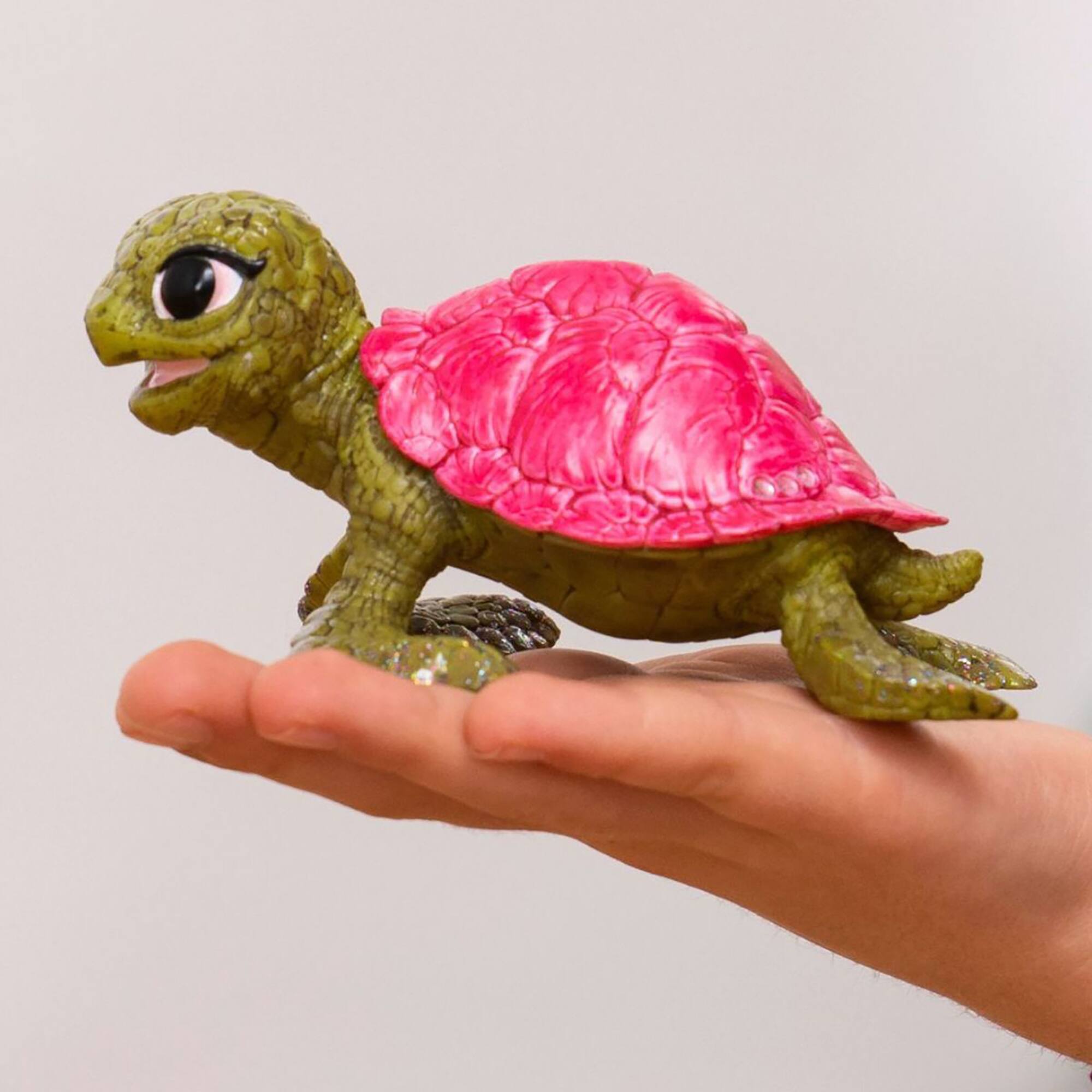 Back. Schleich - Bayala: Pink Sapphire Turtle.