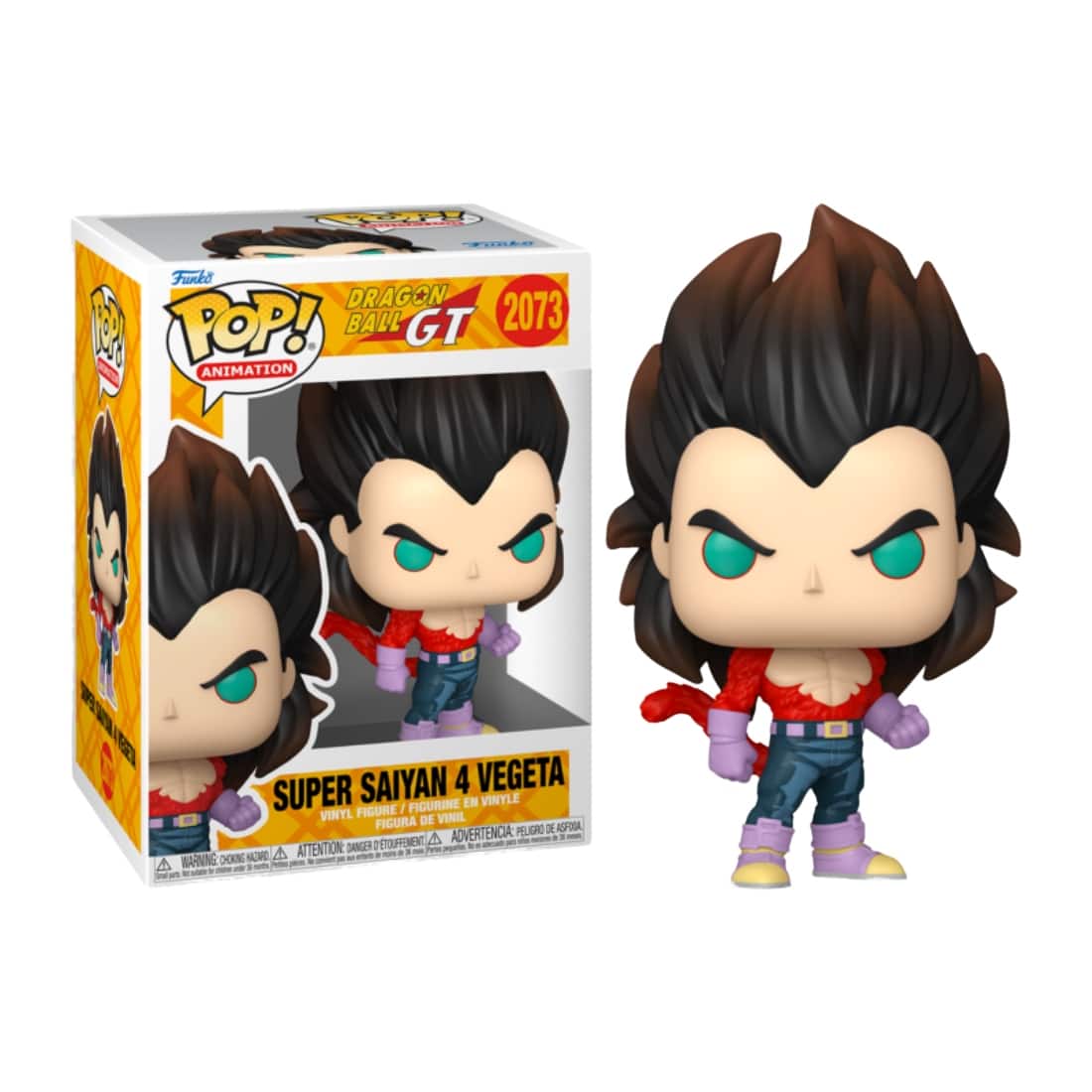 Funko Super Saiyan Vegeta (Toy Tokyo Exclusive): Dragonball Z x POP Animati : Funko Dragon Ball Z Resurrection Super Saiyan Vegeta