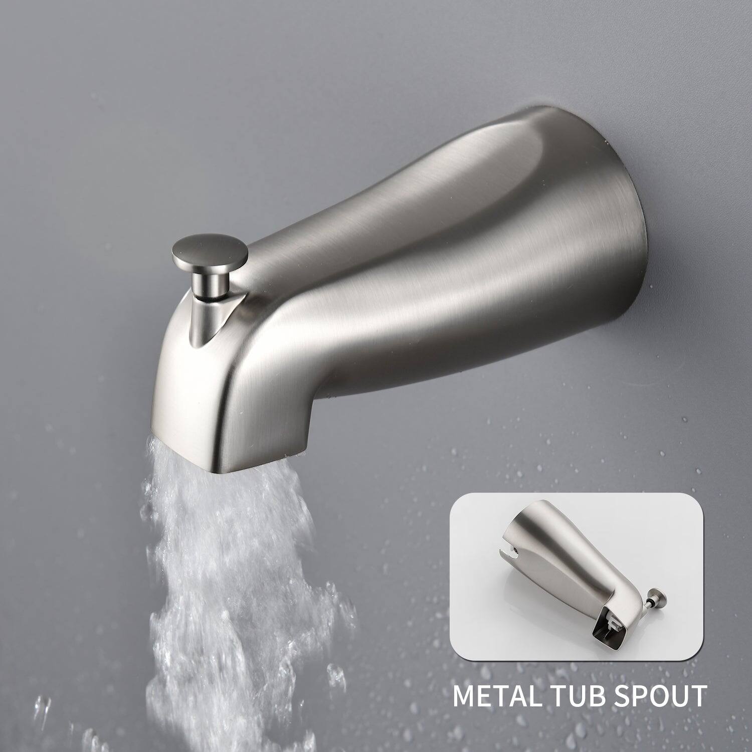 METAL TUB SPOUT