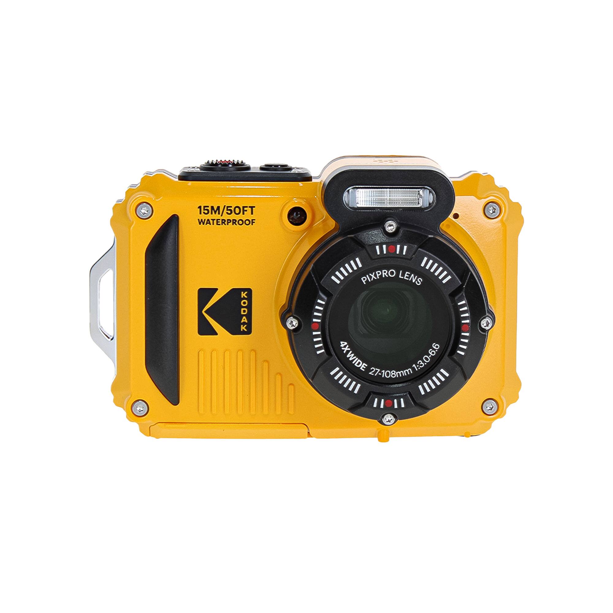 15M/50FT WATERPROOF  
KODAK PIXPRO LENS  
4X WIDE 27-108mm 1:3.0-6.6