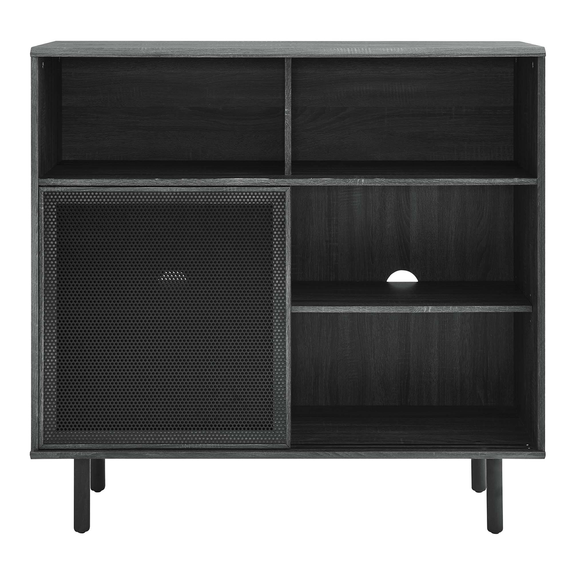 Alt View 5. Modway - Kurtis 47" Display Cabinet by Modway - Charcoal.