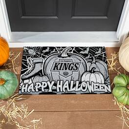 Evergreen Enterprises - Los Angeles Kings 28" x 16" Happy Halloween Turf Door Mat - Multicolor