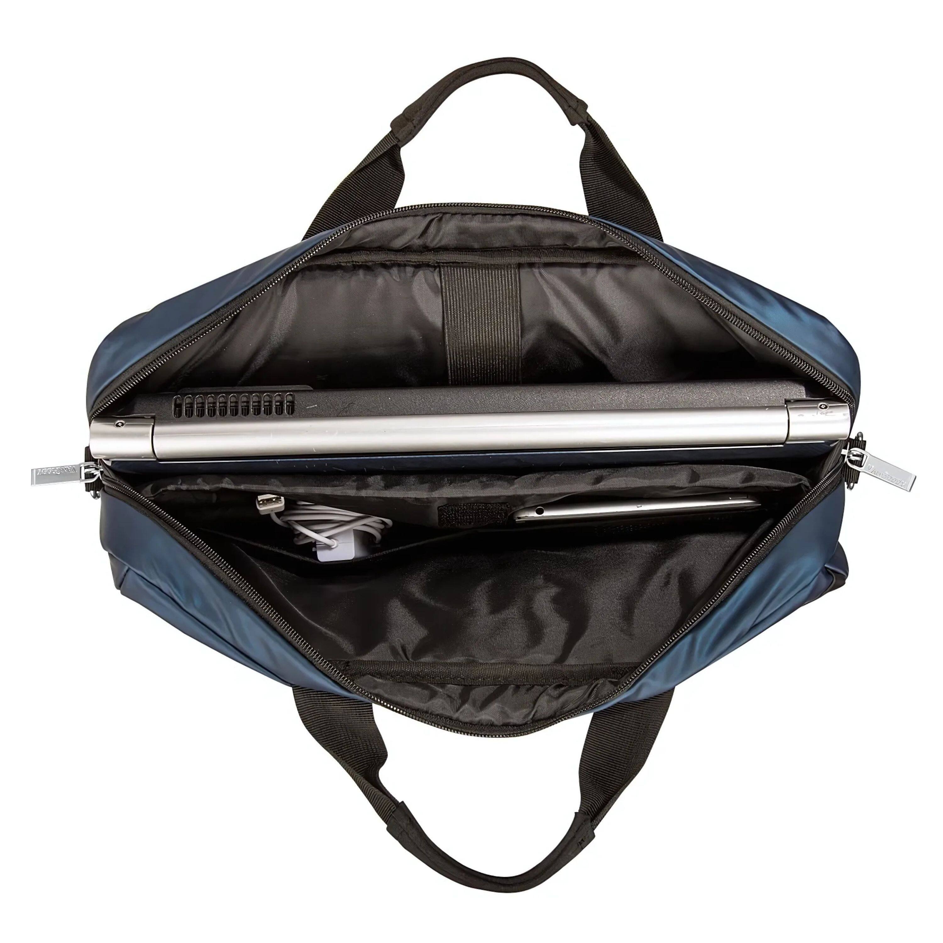 Alt View 2. Kitcheniva - Shoulder Messenger Bag For 16" Laptop Navy Blue - Navy Blue.