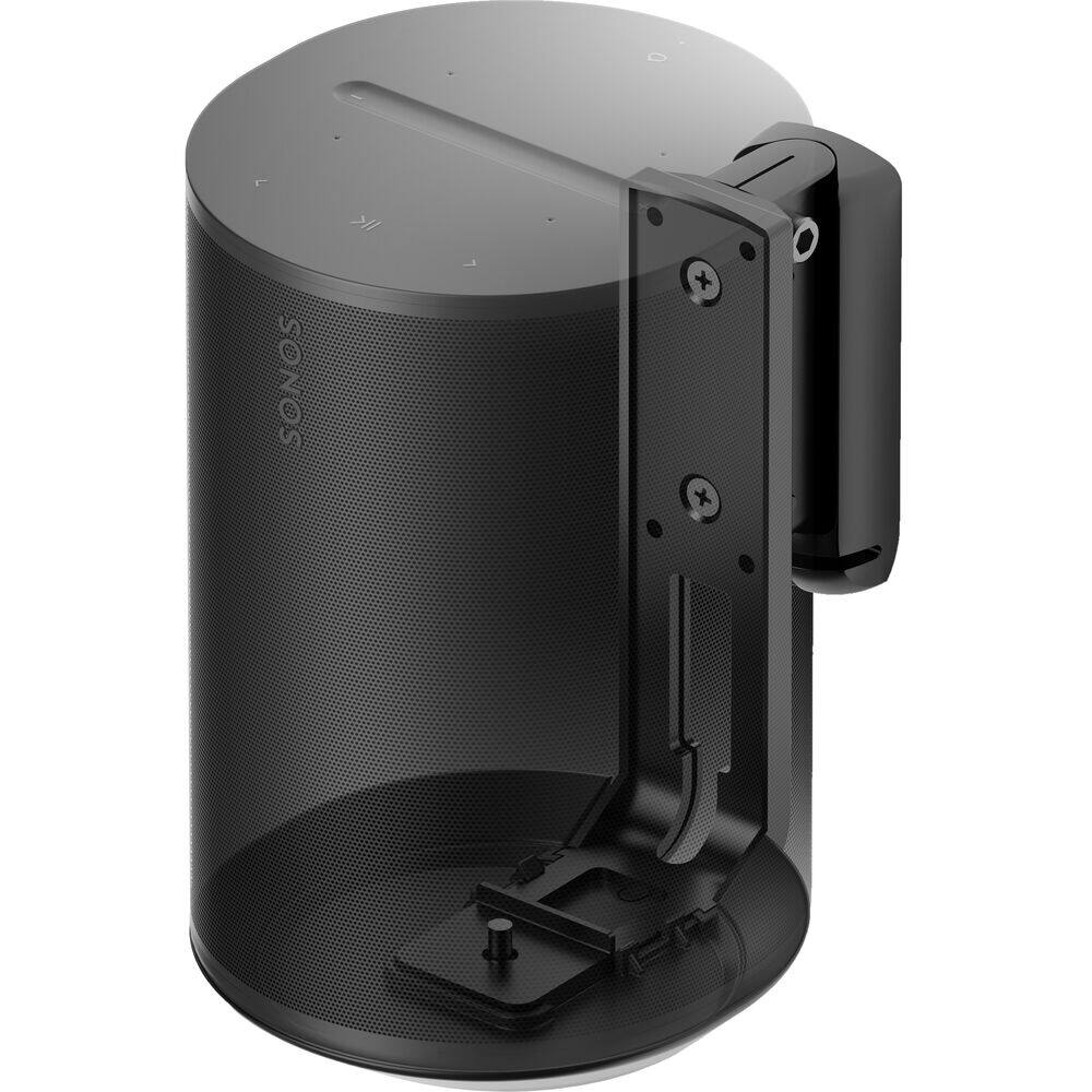 Alt View 4. Flexson - FLEXSON Wall Mount with Corner Piece for Sonos Era 100 Speaker (Black, Single) - "NA".