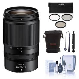 Bundle - Nikon - NIKKOR Z 28-75mm f/2.8 Lens with Essentials Kit