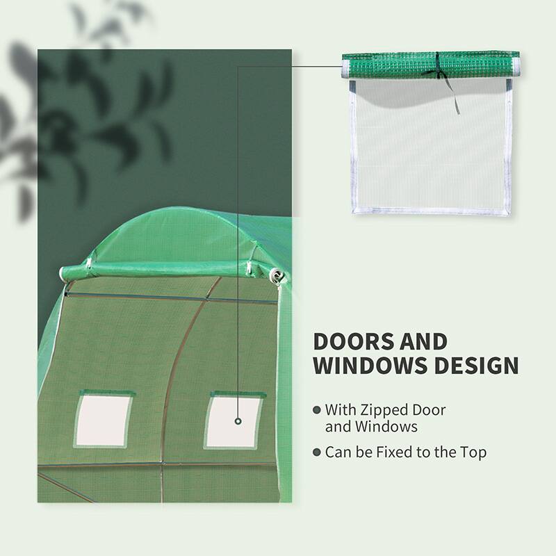 DOORS AND WINDOWS DESIGN

- With Zipped Door and Windows
- Can be Fixed to the Top