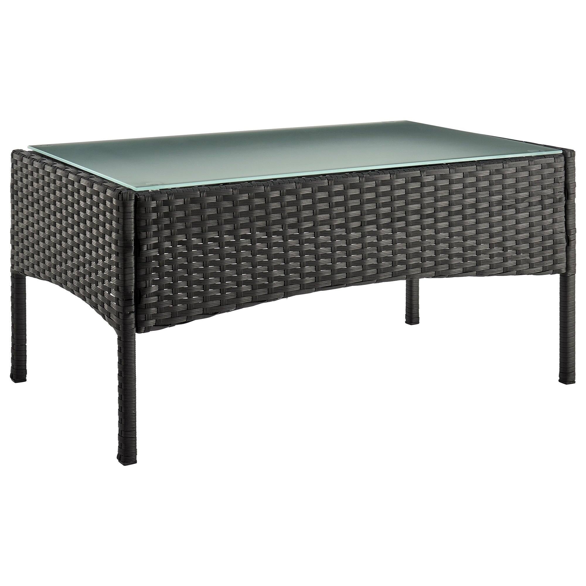 Alt View 2. Manhattan Comfort - Imperia Modern 4-Piece Patio Conversation Set - Black and Cream.