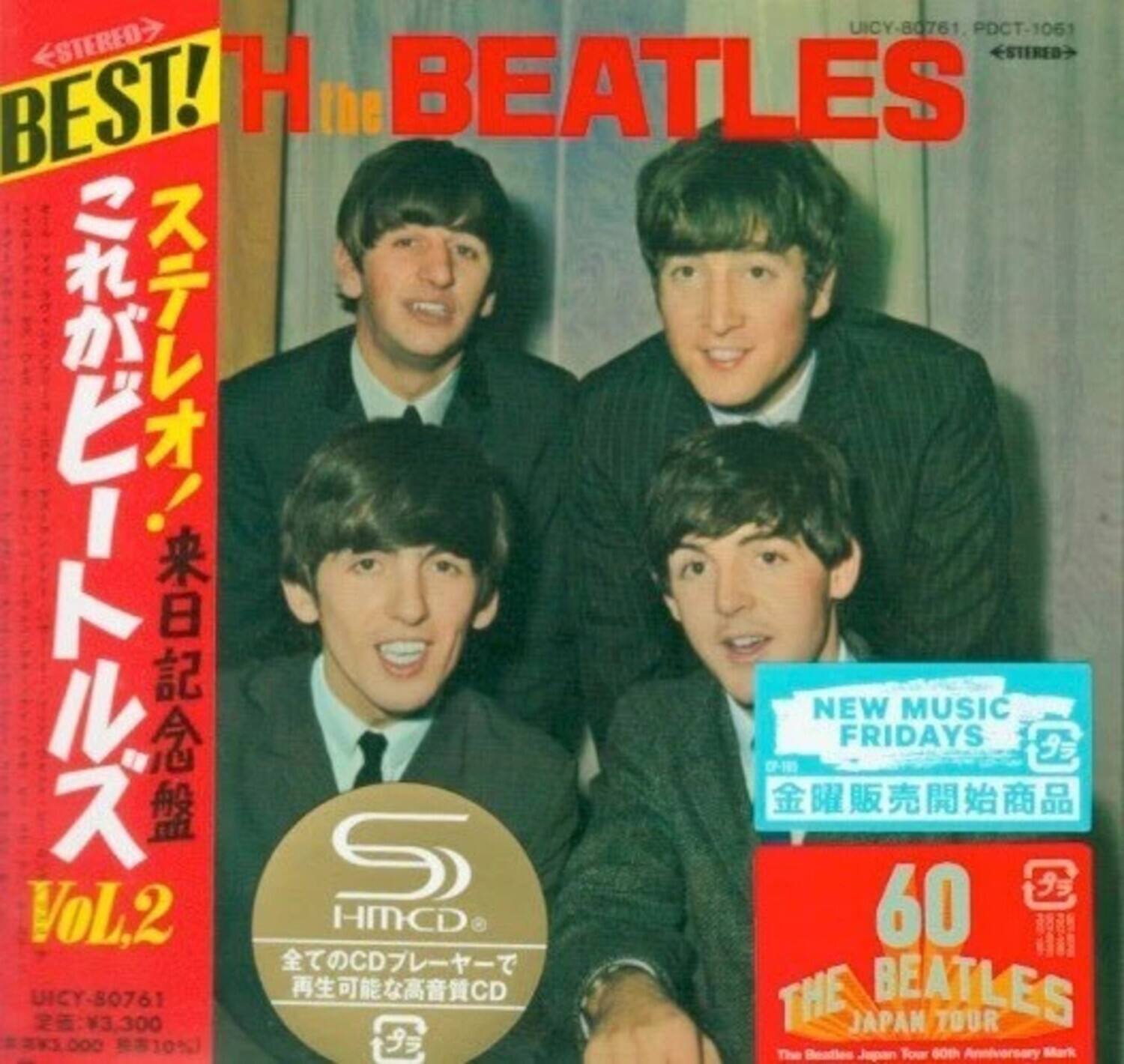 UICY-80761 PCT-1061 STERED ESTERED> BEST! H the BEATLES   S D-1  NEW FRIDAYS MUSIC   VoL.2 HMCD 60 dil  CD UICY-80761 :3,300 CD THE JAPAN BEATLES TOUR x3,000 10%)  The Beatles Jepuan Four 50th Mark