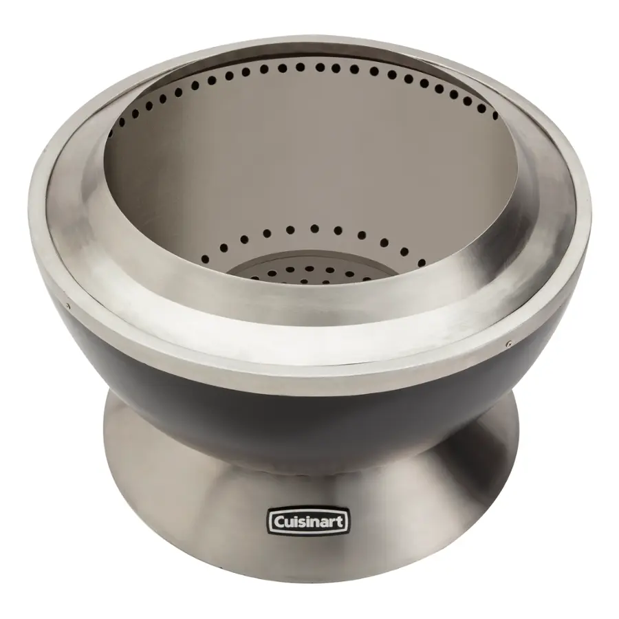 Alt View 21. Cuisinart - 24” Cleanburn Smokeless Fire Pit - Black.