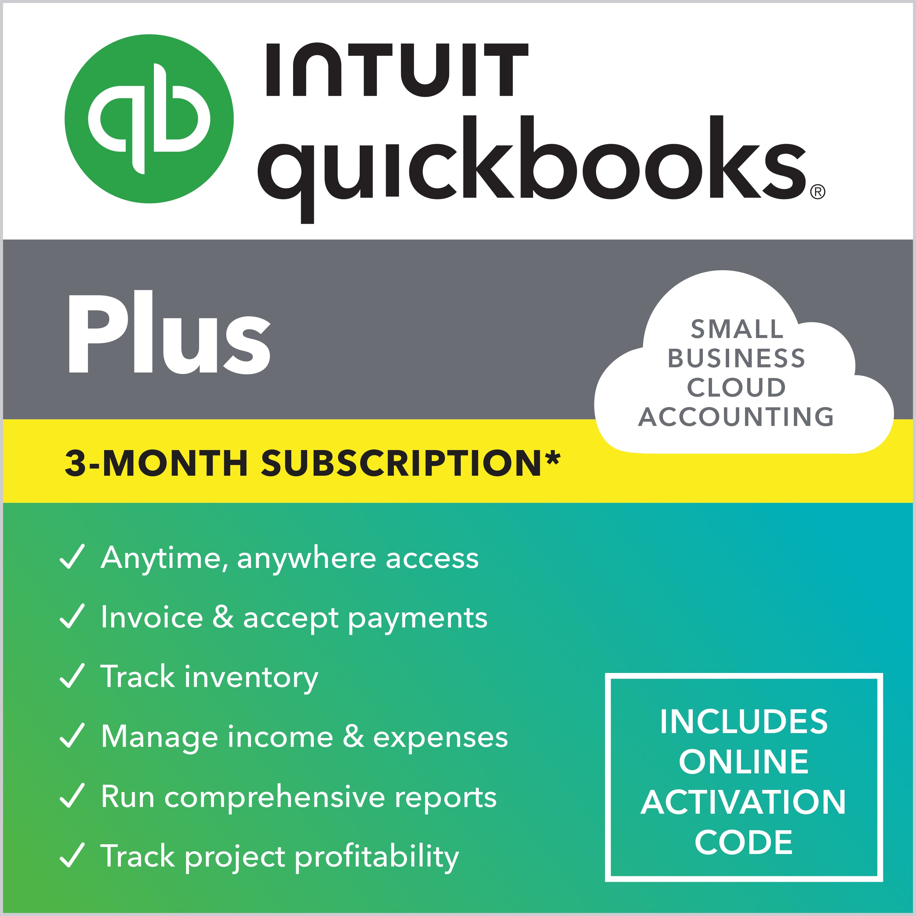 Front. QuickBooks - Online Plus 2024.