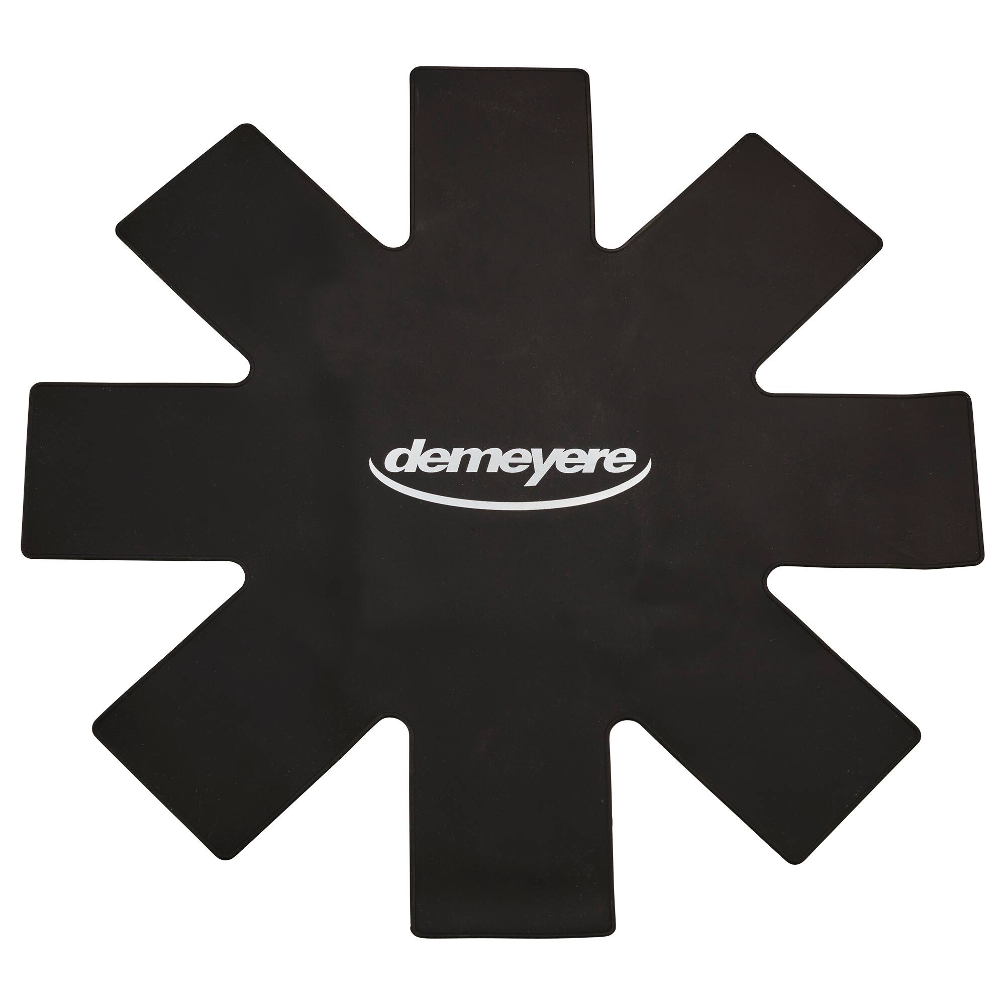 Alt View 1. Demeyere - Demeyere Silicone Pan Protectors - Set of 2 - Black.