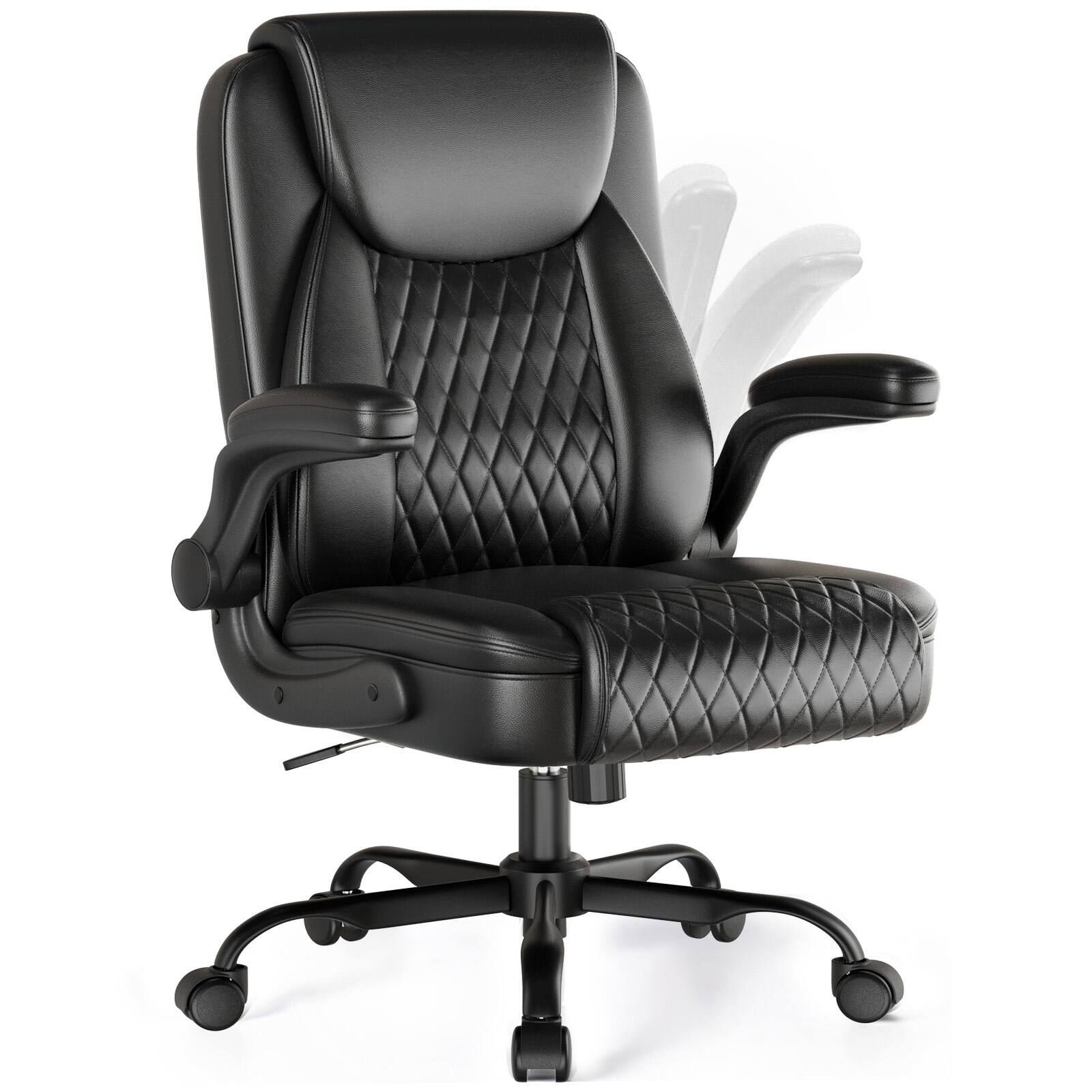 CloudRest Pro - Ergonomic Office Chair Swivel Tilt Gaming Chair with Lumbar Support Computer Chair - Black