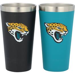 The Memory Company - Two-Pack 16oz. Team Color Stainless Steel Pint Cup Set - Multicolor