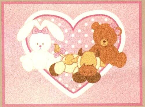 Alt View 1. Regent - Tender Hearts So Soft Baby Blanket, 30" x 40" - Multi.