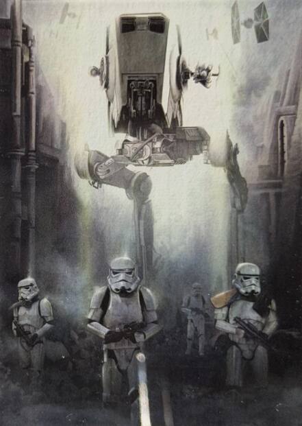 Alt View 2. Topps - 2016 Topps Star Wars Rogue One: Mission Briefing Value Box.