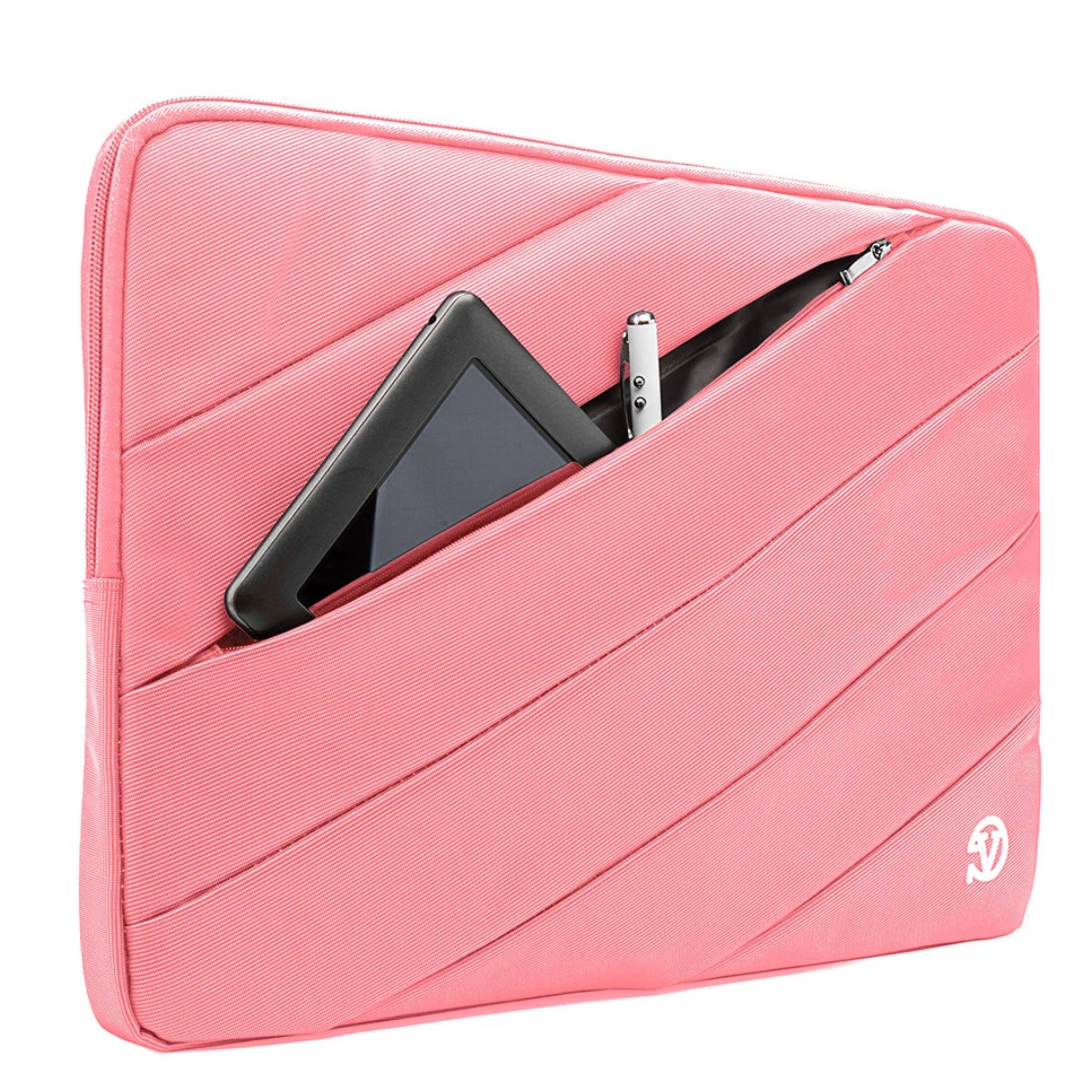 Back. Kitcheniva - Laptop Sleeve Case Carry Bag For 15" Laptop Pink - Pink.