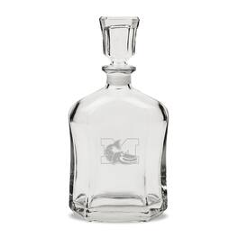 Jardine - Muskingum Muskies Team Logo 23.75oz. Crystal Whiskey Decanter - Multicolor