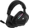Front. CORSAIR - VOID v2 Wireless Gaming Headset for PC, PS5, PS4, Nintendo Switch, and Mobile - Carbon.