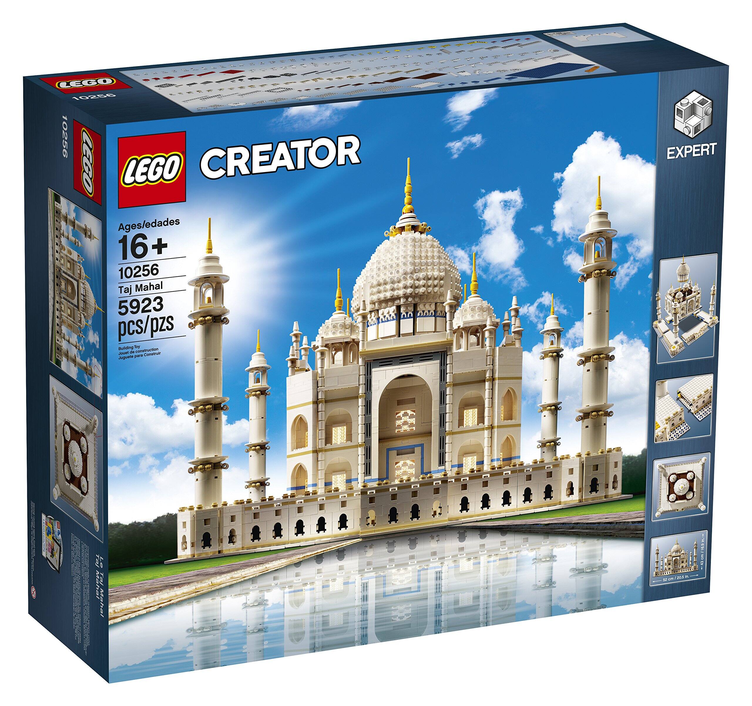 LEGO CREATOR  
Ages/edades 16+  
10256 Taj Mahal  
5923 pcs/pzs  
EXPERT