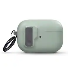 Front. Vena - For Apple Airpods Pro 2 Case Cover with Magsafe, Dual Layer Airpods Pro 2 Case 2nd Generation Auto Open Lock Green - Green.