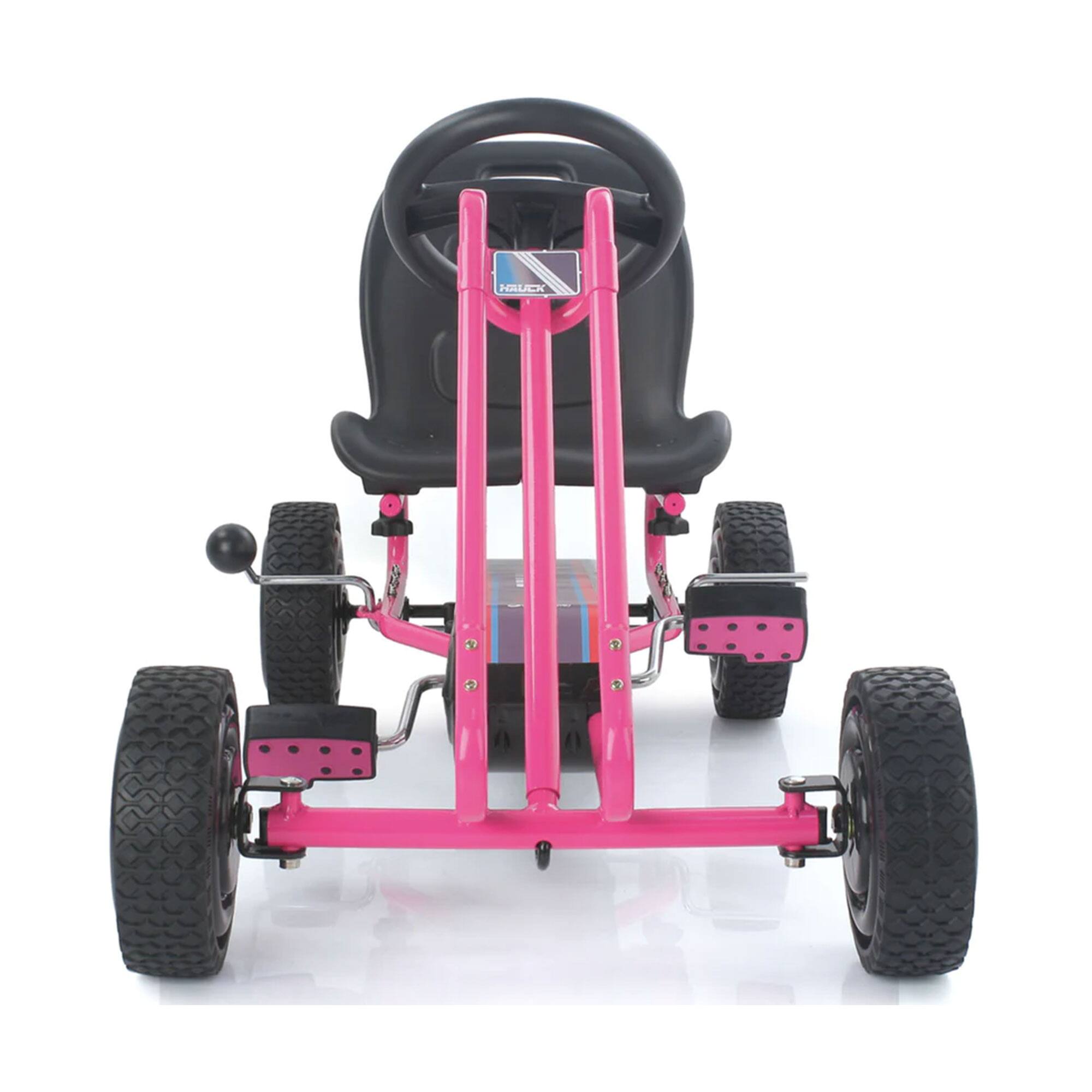 Alt View 8. hauck - hauck Ergonomic Pedal Ride On Go Kart Toys for Boys and Girls Ages 4 to 8, Pink - Pink.