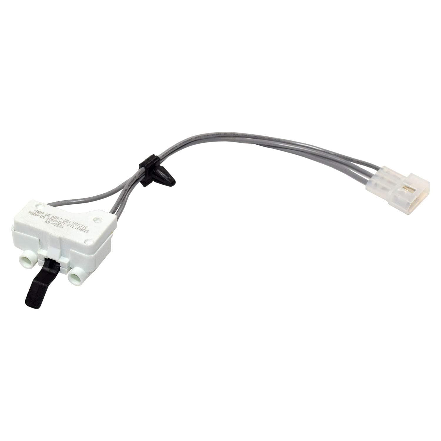 HQRP - Replacement Dryer Door Switch for Whirlpool, Maytag, Kenmore - Replaces WP3406105 3406105