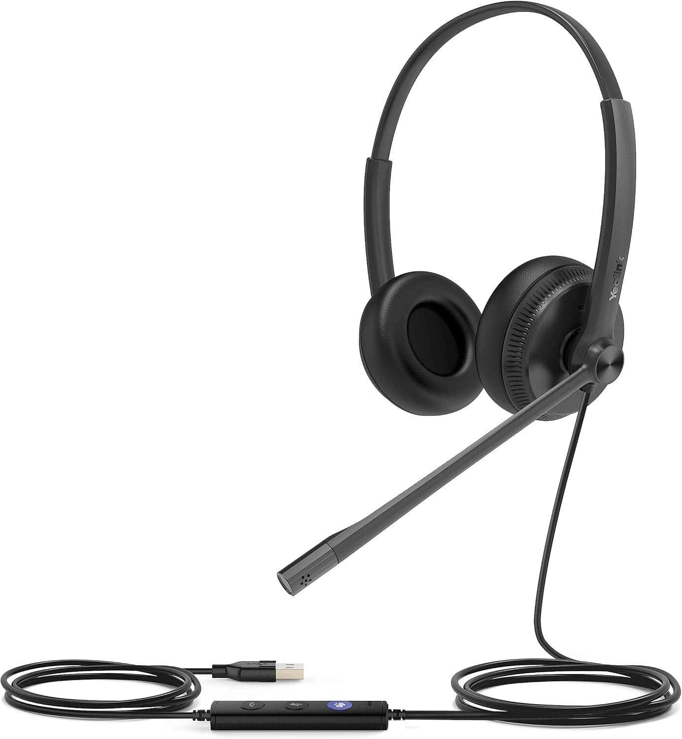 Yealink - 1308043 UH34 Dual Teams USB Headset with Micr & Noise Cancelling