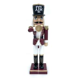 Santa's Workshop - Texas A&M Aggies 14" Bugler Nutcracker - Red