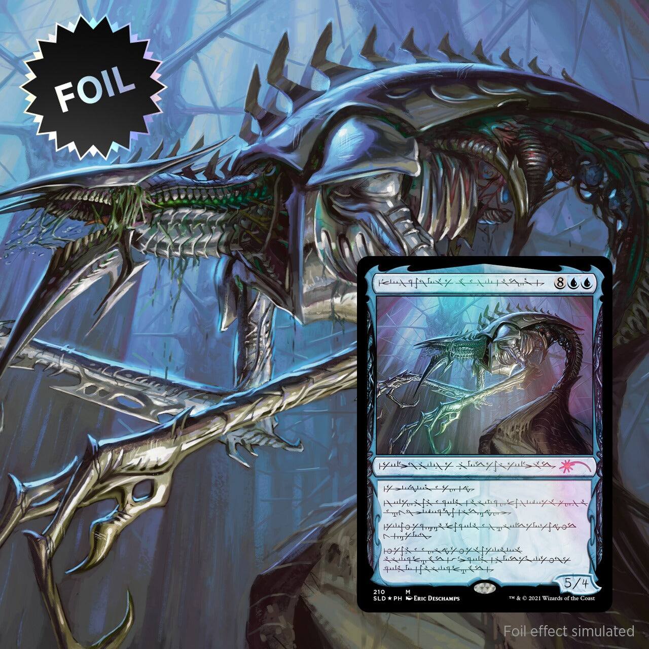 FOIL e u 210 SLD + PM N ERIC DESCHAMPS 5/4 4 -. & e 2021 Thousands of due Coen Foil effect simulated