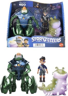 Mattel - Disney and Pixar Elio Storytellers 3-Pack - Collectibles - Multicolor