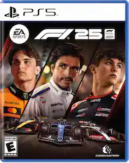 PS5 EA SPORTS Formula 1 25 LICENSED PRODUCT Hintai GIREIN THE TON 10 Android er DD MYPROTEIN Gulf KOMAT'SU mkraken Stephen TOYOTA AEC ER i HAAD MoneyGram INSURANCE FT TEAN GO GR GA20O TOVOT AM EVERYONE E ESRB ATLASSIAN W ATLASSIAN POUEY LA CODEMASTERS