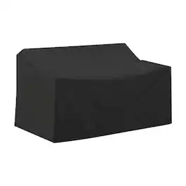Crosley Furniture - 3Pc Outdoor Furniture Cover Set - Loveseat - Black