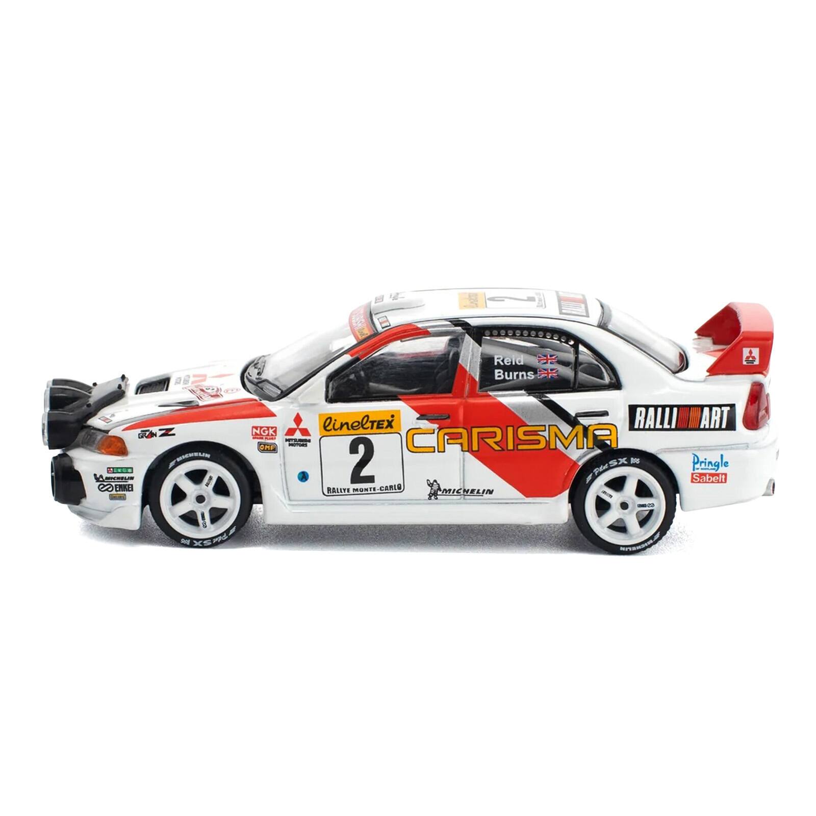 Reid Burns  
GVN Z 21808 HICKELIN S ENKEI  
linelTEX RALLIMART NGK QMP NUTRIM PARTORS CARISMA 2 XSM SX  
Pringle Sabelt RALLYE MONTE-CARLO MICHELIN  
XSYX