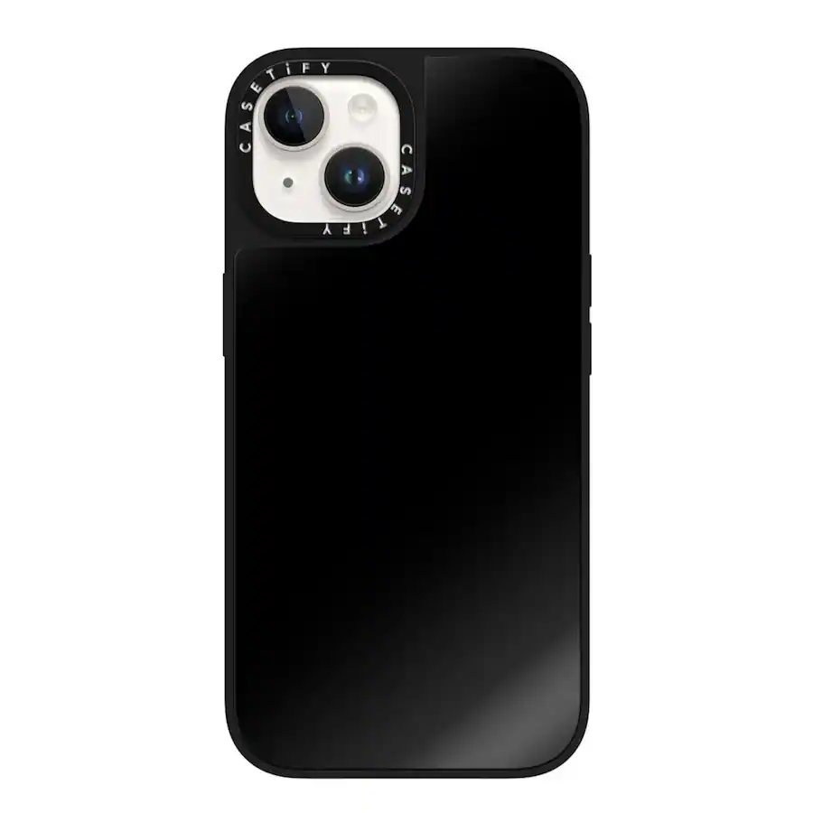 CASETiFY Mirror Case with MagSafe for Apple iPhone 15 Black with Black ...