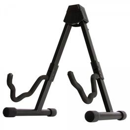 On Stage Stands - On-Stage GS7364 Collapsible A-Frame Guitar Stand - Black