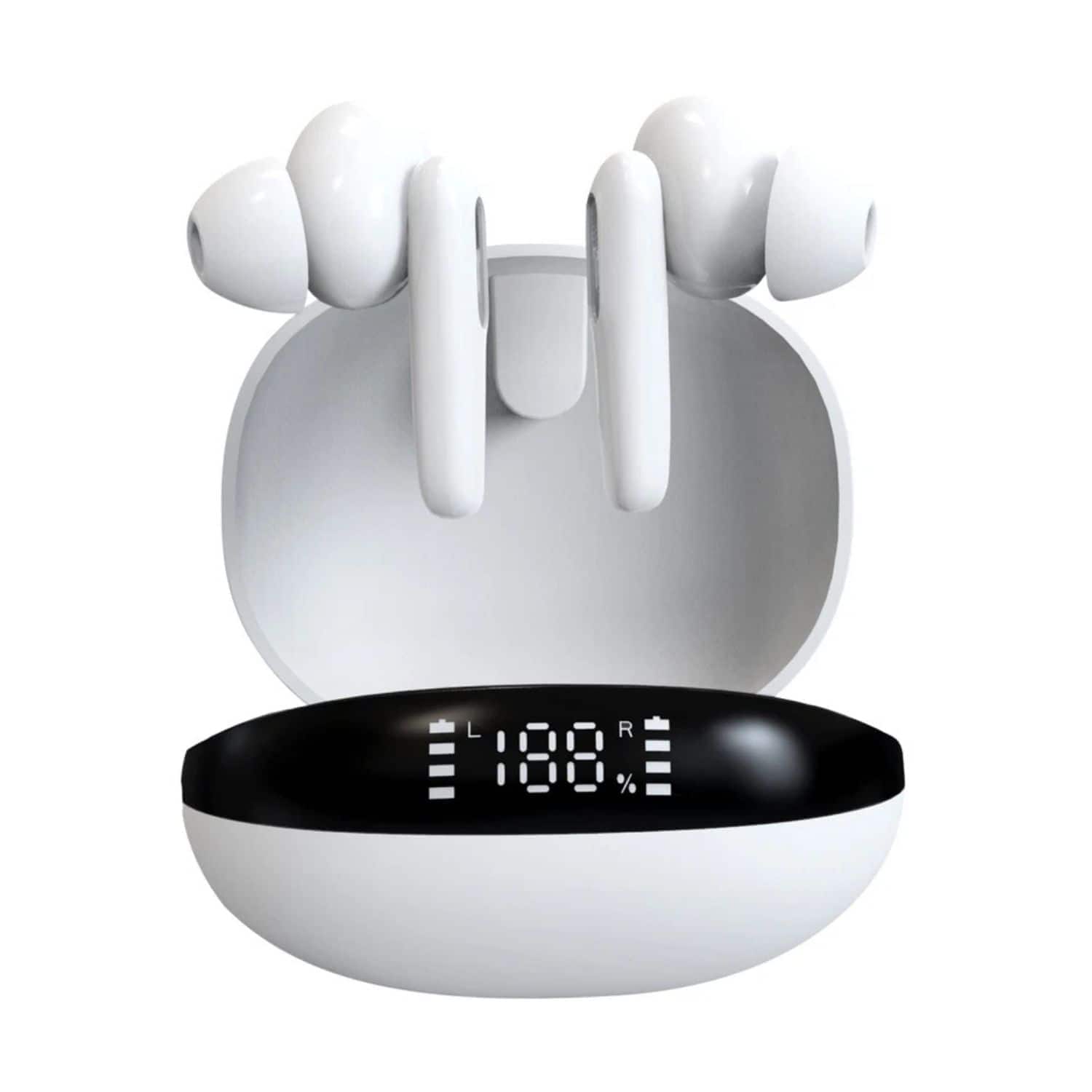 Cluzine - Invisible Sleep Bluetooth 5.3 Wireless Earbuds – Noise Cancelling, Waterproof, In-Ear Headset