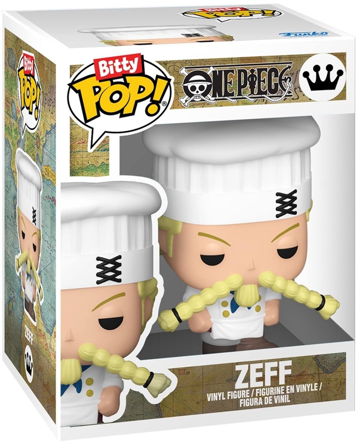 Bitty Pop!  
One Piece  
Zeef  
Vinyl Figure / Figurine en Vinyle / Figura de Vinil