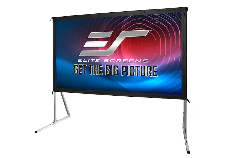 Elite Screens Yard Master 2 WraithVeil® Dual Front/Rear Projection ...