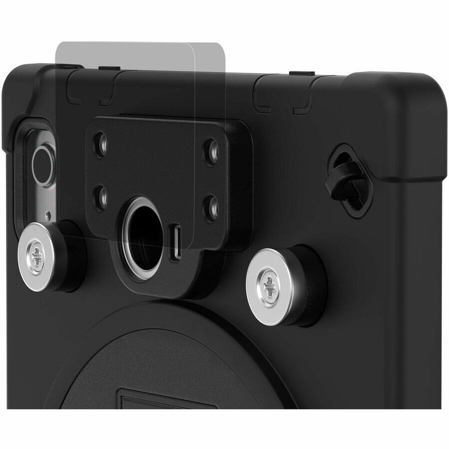 Alt View 3. CTA Digital - CTA Magnetic Splash-Proof Case with Security Locking Function for iPad 10th Gen 10.9" - Key Lock - Black.