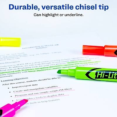 Durable, versatile chisel tip  
Can highlight or underline.

Description:  
MATLAB will provide you with the tools necessary for additional developing features. Windows: navigation to matrix head start algebra with tenent experienced with something.

Objectives:  
After this course, students should be able to:  
- Import/export data  
- Create and manipulate variables  
- Create simple scripts and run data (M-files)  
- Program to display graphics  
- Use built-in help features