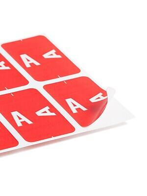 Alt View 4. Smead - AlphaZ ACCS Color-Coded Labels, A-Z Index, 2200/Box - Assorted.