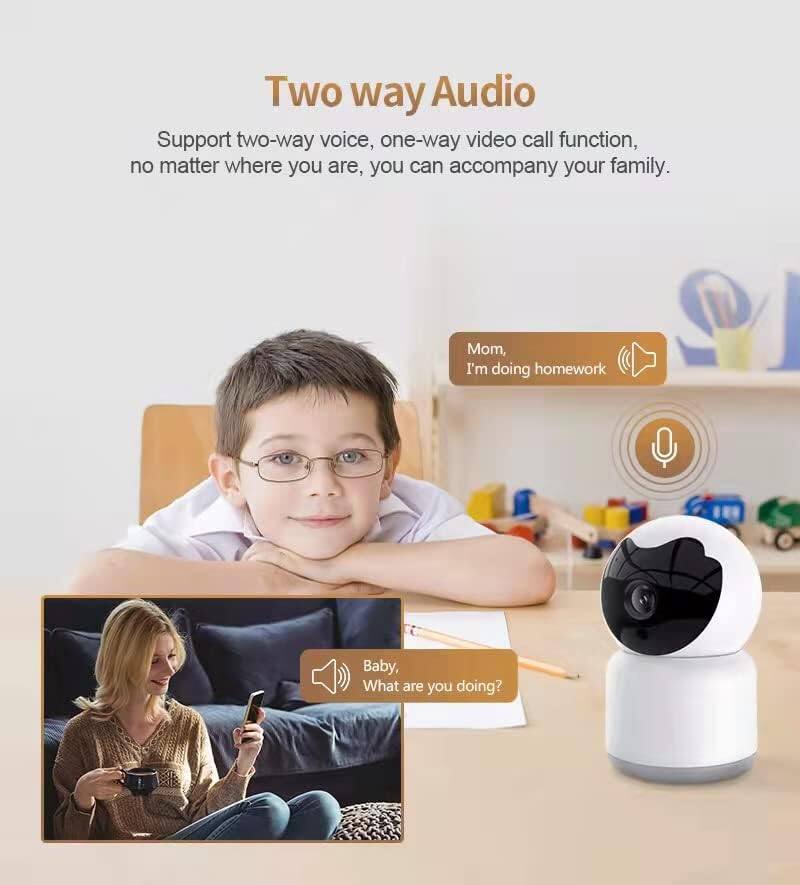 Two way Audio

Support two-way voice, one-way video call function, no matter where you are, you can accompany your family.

Mom, I'm doing homework

Baby, What are you doing?